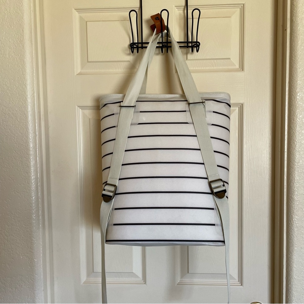 Hearth & Hand 19 qt stripped cooler backpack